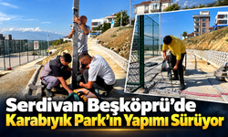 Serdivan Beşköprü’de Karabıyık Park’ın Yapımı Sürüyor