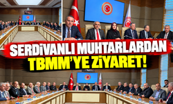Serdivanlı muhtarlardan TBMM'ye ziyaret!