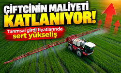 Çiftçinin maliyeti katlanıyor! Tarımsal girdi fiyatlarında sert yükseliş