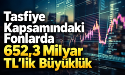 Tasfiye Kapsamındaki Fonlarda 652,3 Milyar TL’lik Büyüklük
