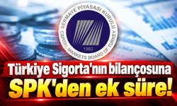 Türkiye Sigorta'nın bilançosuna SPK'den ek süre!