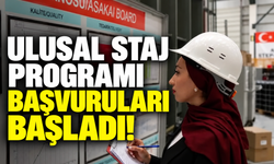 Ulusal Staj Programı başvuruları başladı!