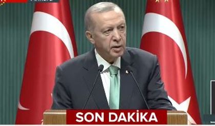 Cumhurbaşkanı Erdoğan açıklamalarda bulundu
