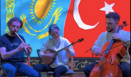 Birde böyle dinleyin! Dombra ile 'Alışamadım bu son gidişine'