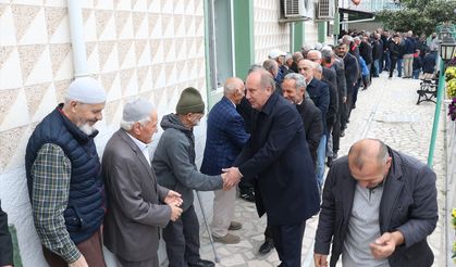 Memleket Partisi Genel Başkanı İnce, bayram namazını memleketinde kıldı