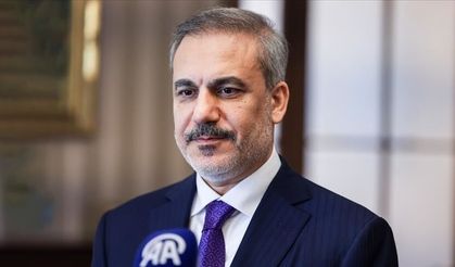 Bakan Fidan: Balistik mühimmat olayına tepki gösterdi