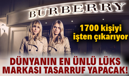 İngiliz Burberry tasarruf yapacak!