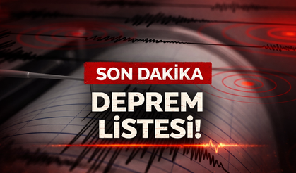 5 Şubat 2026 Son depremler listesi!