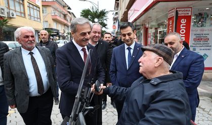 Başkan Yusuf Alemdar Pamukova’da Vatandaşlarla Buluştu