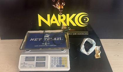 140 Gram Sentetik Madde Ele Geçirildi