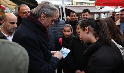 Yusuf Alemdar iftar öncesi Geyve’yi adımladı