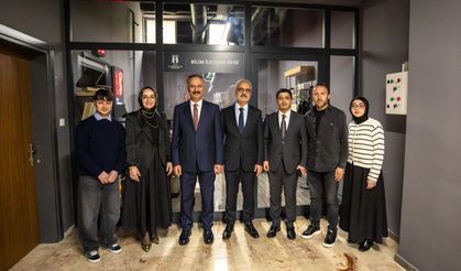 Anayasa Mahkemesi Üyesi Akçil SUBÜ’yü ziyaret etti