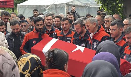 Görevi Başında Şehit Düştü: AFAD Personeli Ömer Faruk Özkan Son Yolculuğuna Uğurlandı