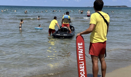 Plajlarda Denize Girmek Yasaklandı