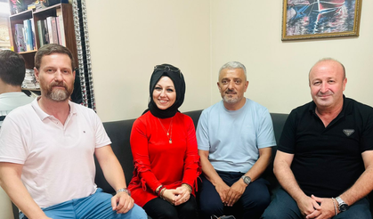 Oda Başkanlarından Yeni Sakarya Gazetesi'ne ziyaret!
