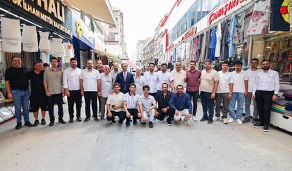 Başkan Alemdar, Semerciler’de Esnafla Buluştu