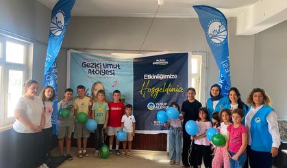 Gezici Umut Atölyesi 16 ilçeyi dolaştı