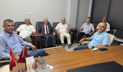 Başsavcı Uğurlu ve Emniyet Müdürü Saka’dan Trabzonlular Derneği’ne ziyaret