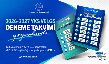 MEB duyurdu! YKS ve LGS'ye hazırlanan öğrencilere 22 deneme sınavı