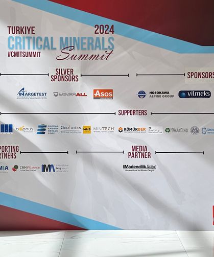 Akcoat’tan, Türkiye Kritik Hammaddeler Zirvesi 2024'e sponsorluk katkısı