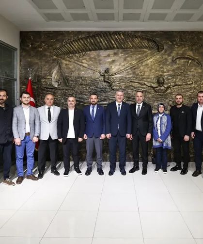 AK Parti İl Başkanlığı'ndan Osman Çelik'e ziyaret