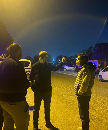 Mahalleyi koku sardı, ekipler alarma geçti