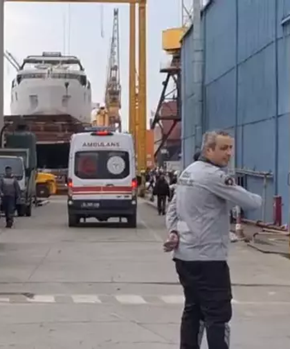 Tuzla’da Tersanede Patlama: 1 İşçi Hayatını Kaybetti