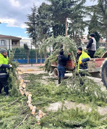 Serdivan Belediyesi Sert Rüzgâra Karşı Sahada