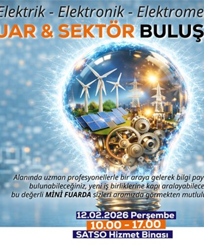 SATSO'daki İlk Mini Fuara Geri Sayım Başladı