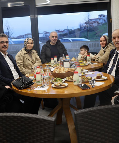 Erenler'de yaşayan şehit aileleri iftarda buluştu