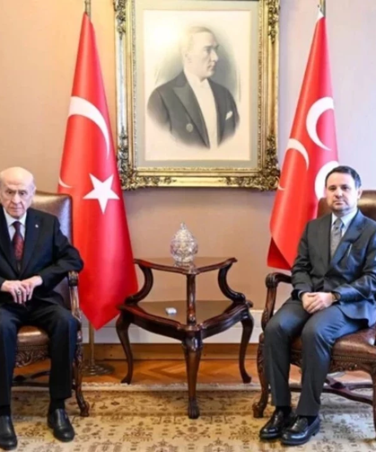 Devlet Bahçeli’ye Akın Gürlek’ten Ziyaret