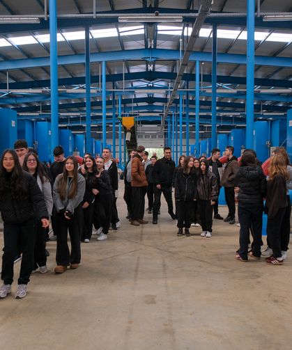 Tesis ziyaretleri eğitimin niteliğini artırmaya devam ediyor