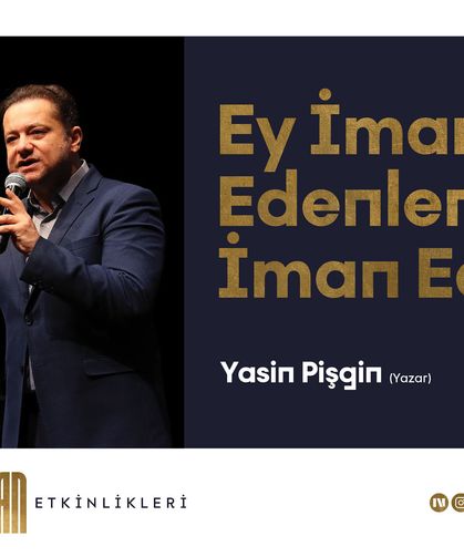 Ramazan Etkinliklerine Yasin Pişgin Konuk Oluyor