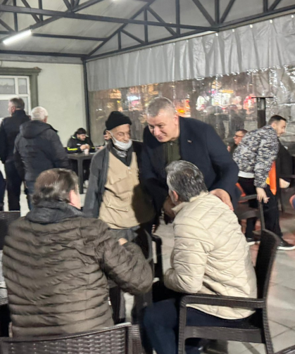 Başkan Osman Çelik Teravih Öncesi Vatandaşlarla Buluştu