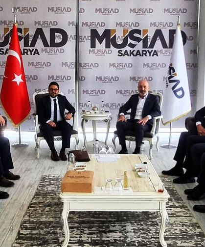 MÜSİAD Sakarya Şubesi’ne iş birliği ziyareti