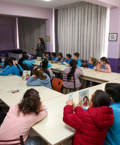 SASKİ, Kütüphane Haftası’nda öğrencilere su sevgisi kazandırdı