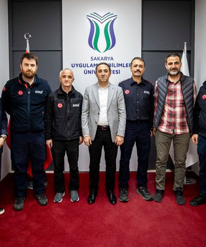 Sakarya Uygulamalı Bilimler Üniversitesi ve AFAD Temsilcileri Bir Araya Geldi