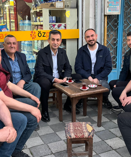 Bayram telaşına ortak oldu