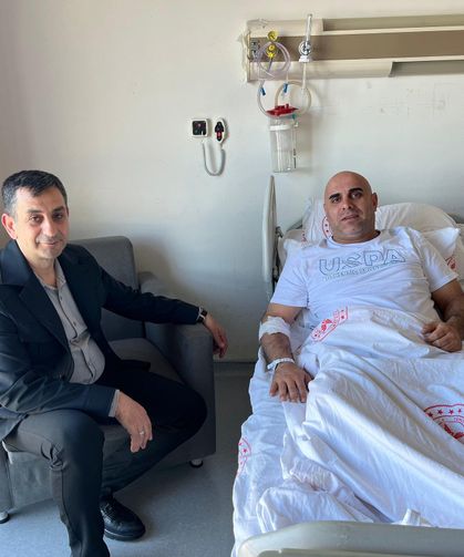 Başkan Akın’dan SEAH’ta Tedavi Gören Hastalara Bayram Ziyareti