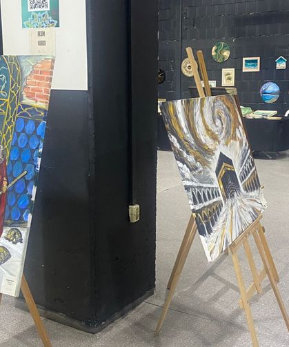 Serdivan’da “Köklerden Göklere” sanat sergisi kapılarını açtı