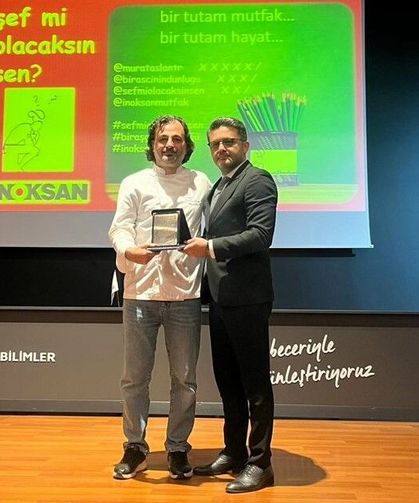 Şef Murat Aslan gastronomi öğrencileriyle buluştu
