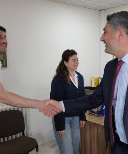 İl Müdürü Cemil Boz’dan Personelle Bayramlaşma