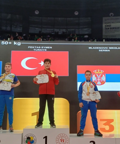 Eymen Pektaş Balkan Şampiyonu Oldu!