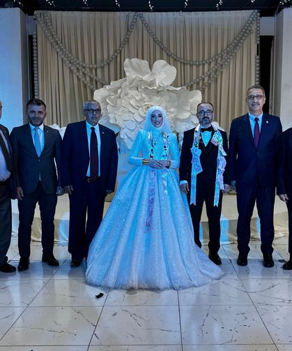 Vekil Bayraktar, Nihal ve Enes Çiftinin Mutluluğuna Ortak Oldu