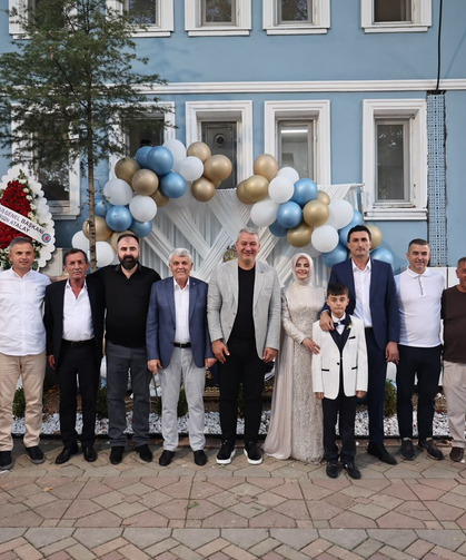 Başkan Çelik ailelerin mutluluğuna ortak oldu