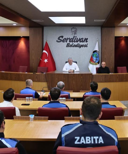 Başkan Çelik zabıta personeliyle bir araya geldi