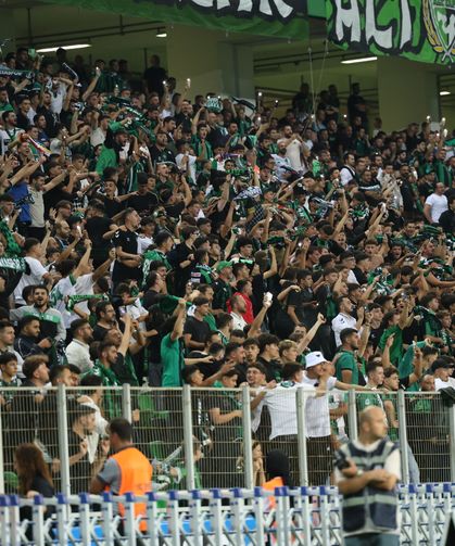 Tribünler Yeşil-Siyaha Bürünecek