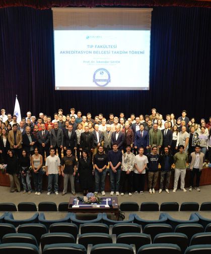 SAÜ Tıp Fakültesi’ne 6 yıllık tam akreditasyon! Hedef uluslararası başarı