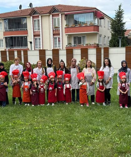 Karasu SGM’de minik şefler iş başında