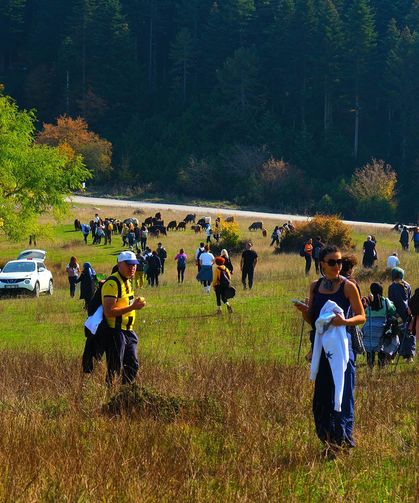 Kılıçkaya’nın eşsiz sonbahar tonları arasında rüya gibi yolculuk